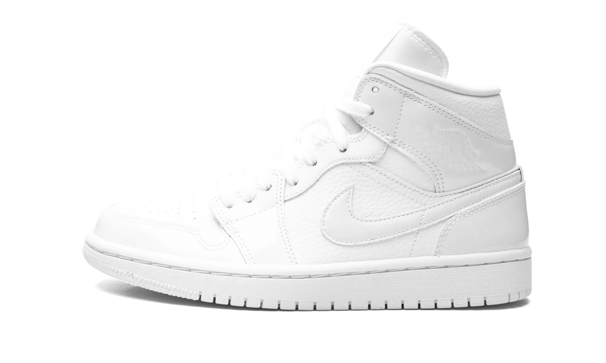 Air Jordan 1 MID WMNS Triple White - Air Jordan 1 MID WMNS "Triple White"