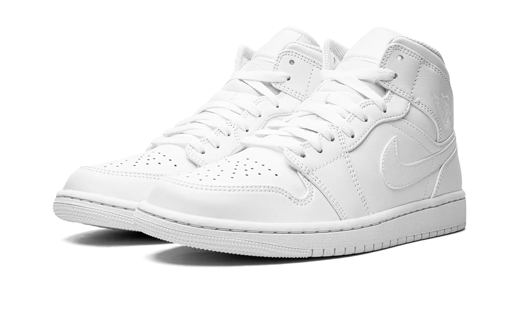 Air Jordan 1 Mid “Triple White” Air Jordan 1 Mid “Triple White”