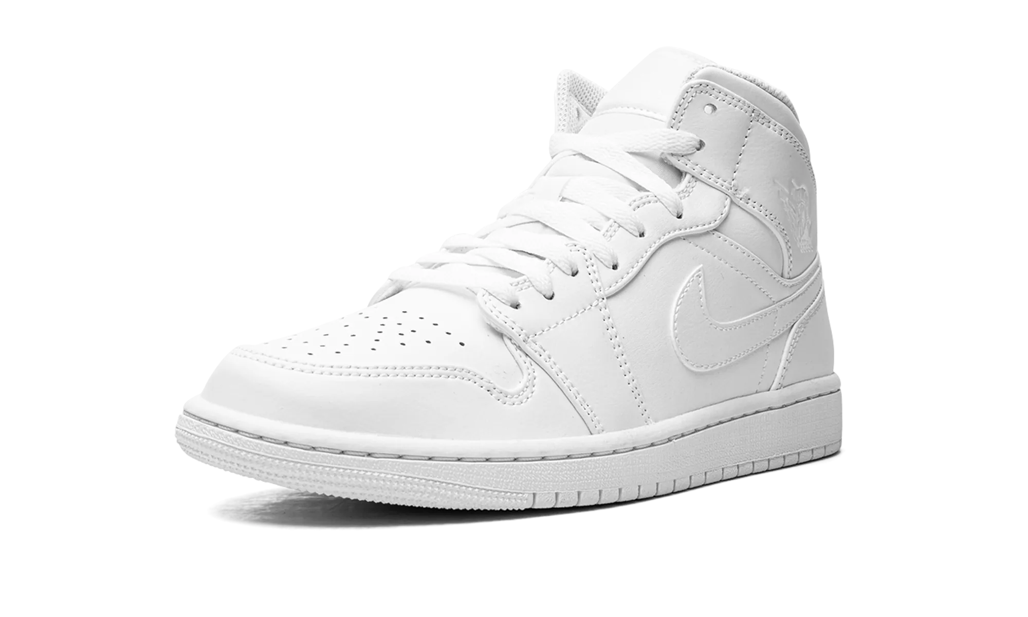 Air Jordan 1 Mid “Triple White” Air Jordan 1 Mid “Triple White”
