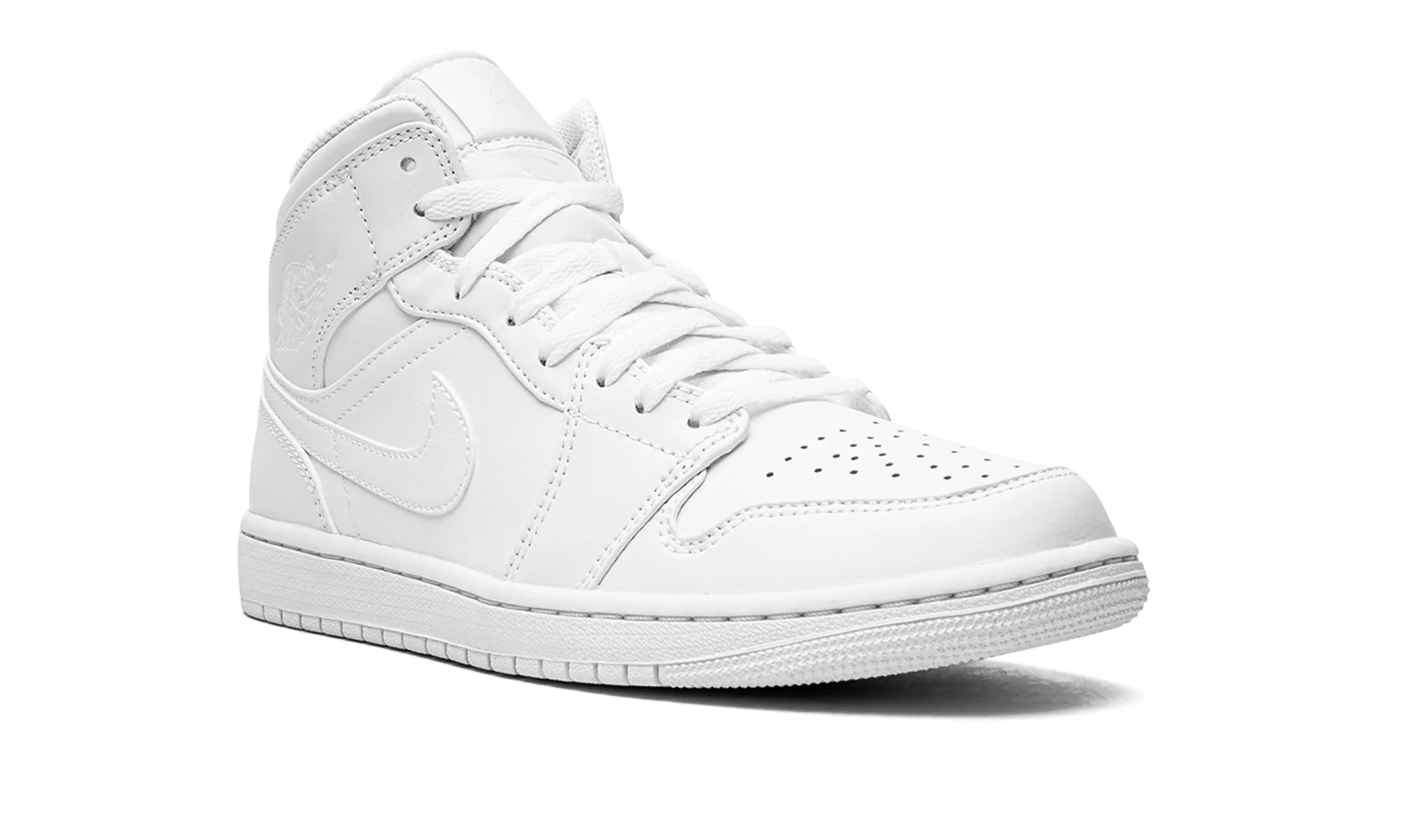 Air Jordan 1 Mid “Triple White” Air Jordan 1 Mid “Triple White”